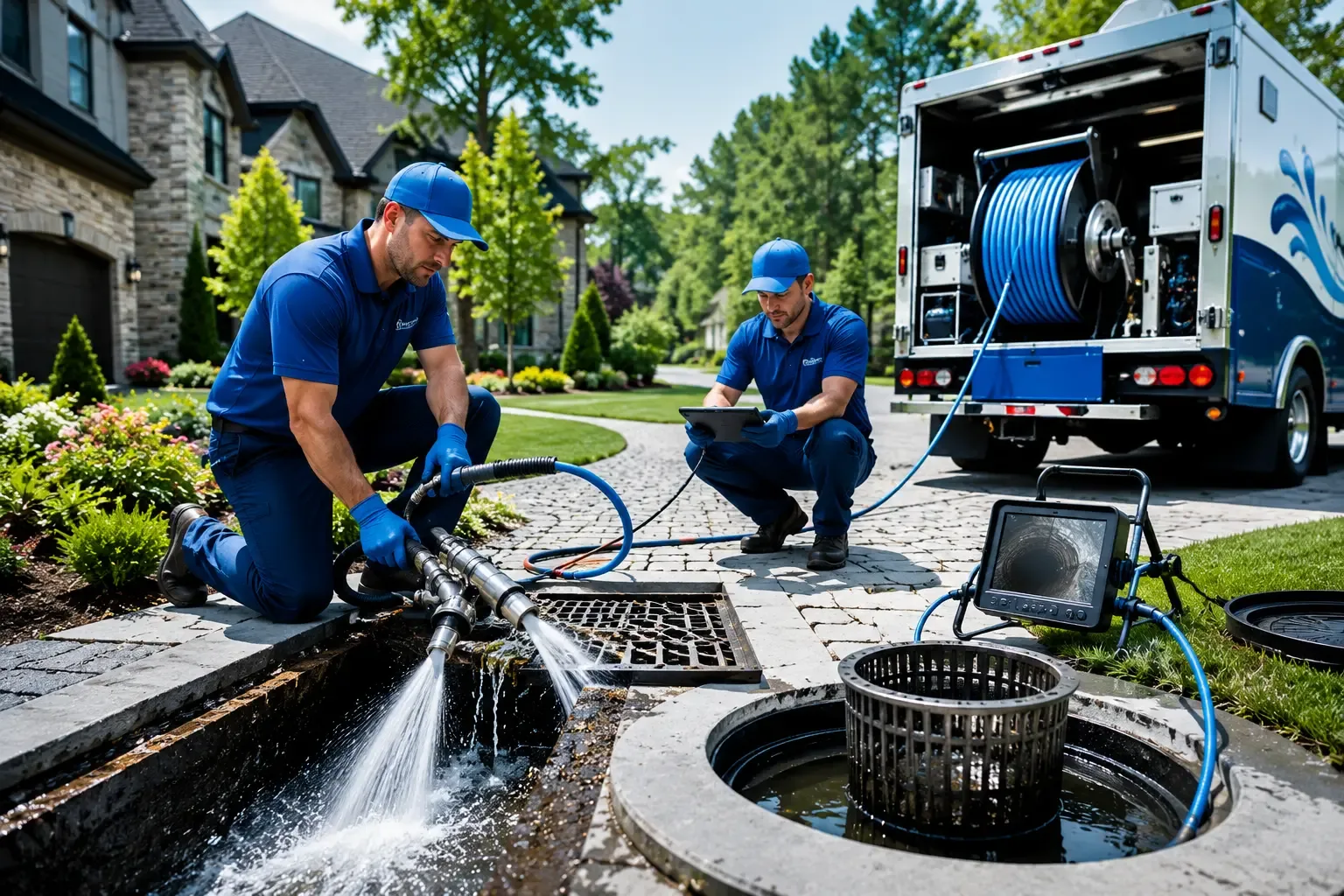 Local outdoor drain cleaning professionals in Deer Creek, OK